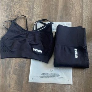 Gymshark energy + seamless set size M